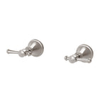 Phoenix Nostalgia Lever Wall Top Assemblies Brushed Nickel - Lead Free