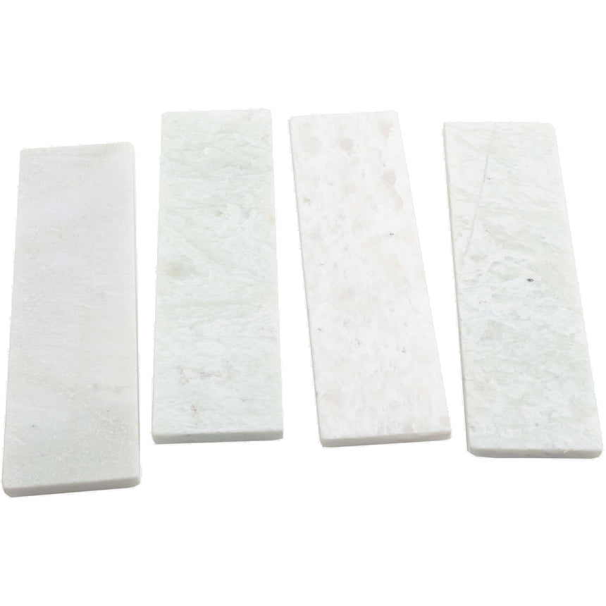 Natural Marble Mosaic Rectangular 60x200 Ming Green Tumbled Marble Mosaic Tilemall