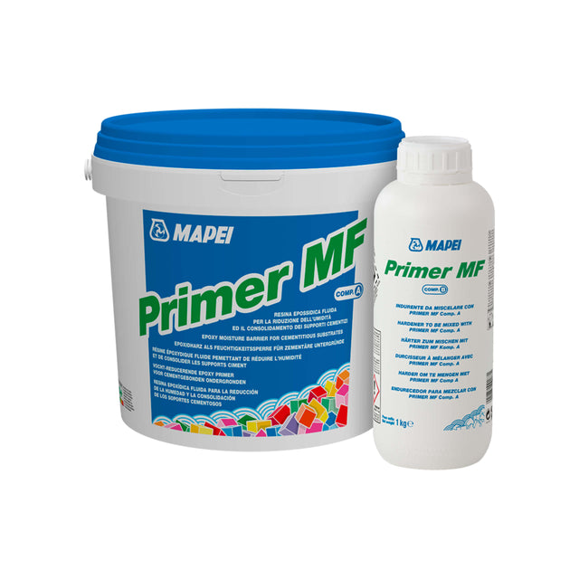 Mapei Primer Mf - Kit Substrate Concrete Repair Moisture Barrier Mapei