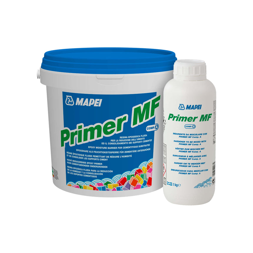 Mapei Primer Mf - Kit Substrate Concrete Repair Moisture Barrier Mapei