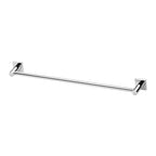 Phoenix Radii Single Towel Rail 600mm Square Plate Chrome