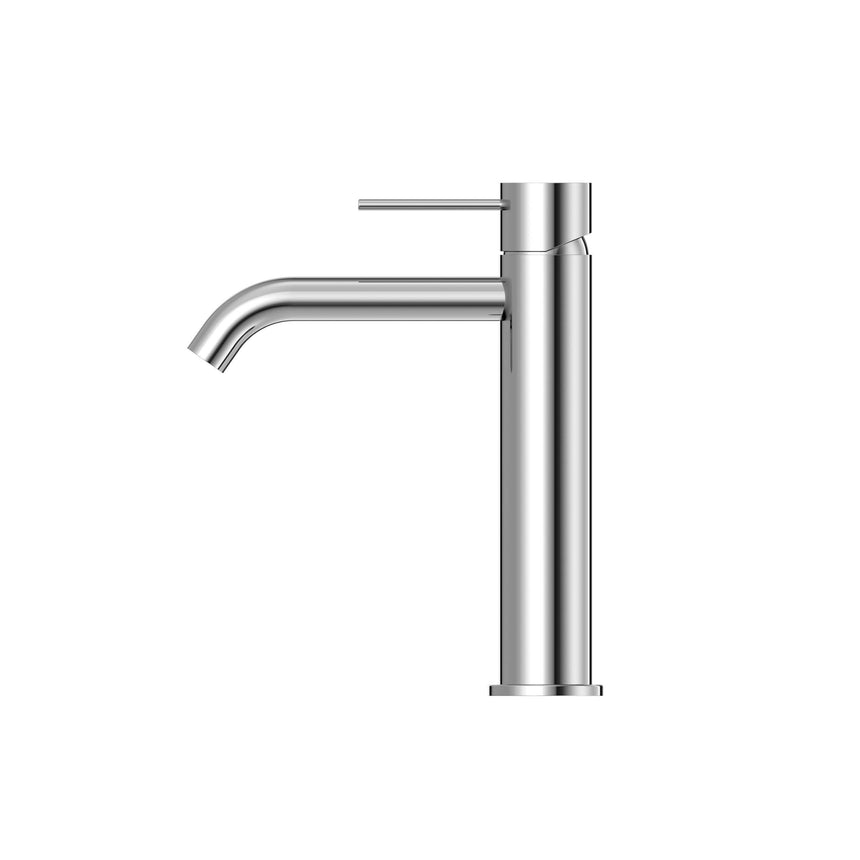 Nero Mecca Mid Tall Basin Mixer Chrome Tapware Nero