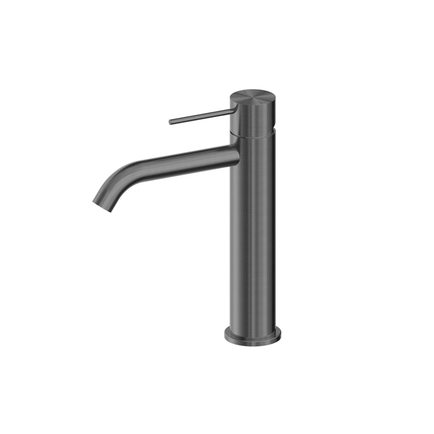 Nero Mecca Mid Tall Basin Mixer Gun Metal Tapware Nero Default Title