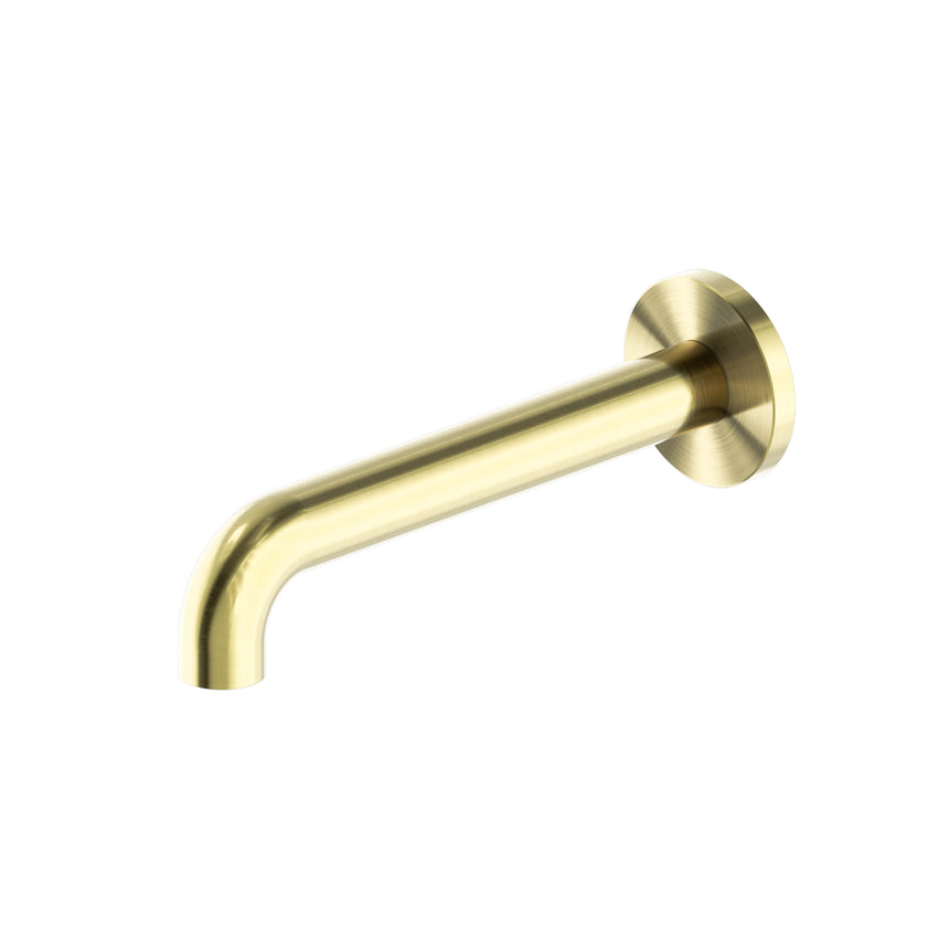 Nero Mecca Bath/Basin Spout Only 230mm Brushed Yellow Gold Bath Spout Nero Default Title