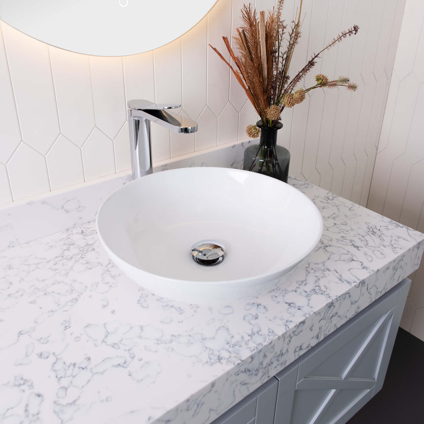 ADP Circuit Above Counter Basin Gloss White Bathroom Basin ADP