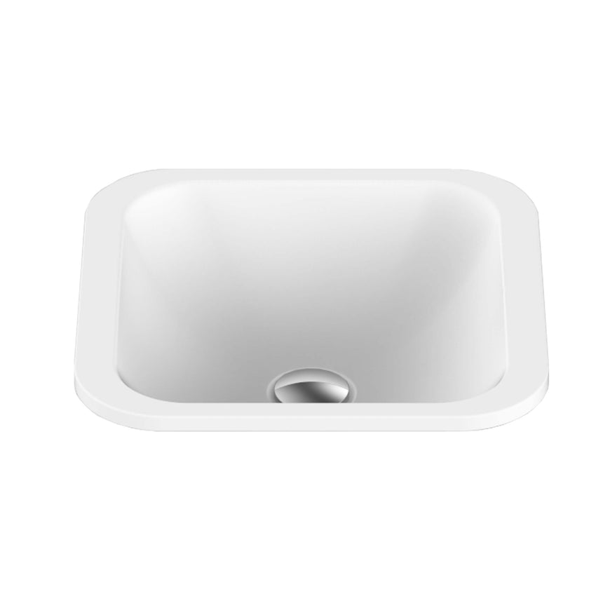 ADP Honour Under-Counter Inset Basin Matte White Bathroom Basin ADP Default Title