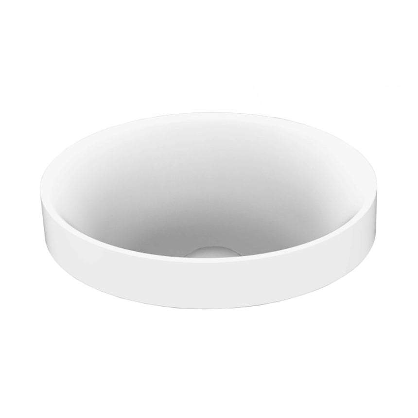 ADP Joy Semi Inset Basin Matte White Bathroom Basin ADP Default Title
