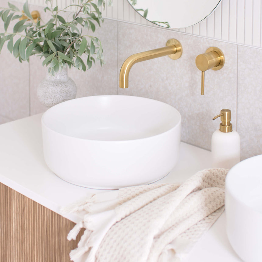 ADP Margot Basin Matte White Bathroom Basin ADP