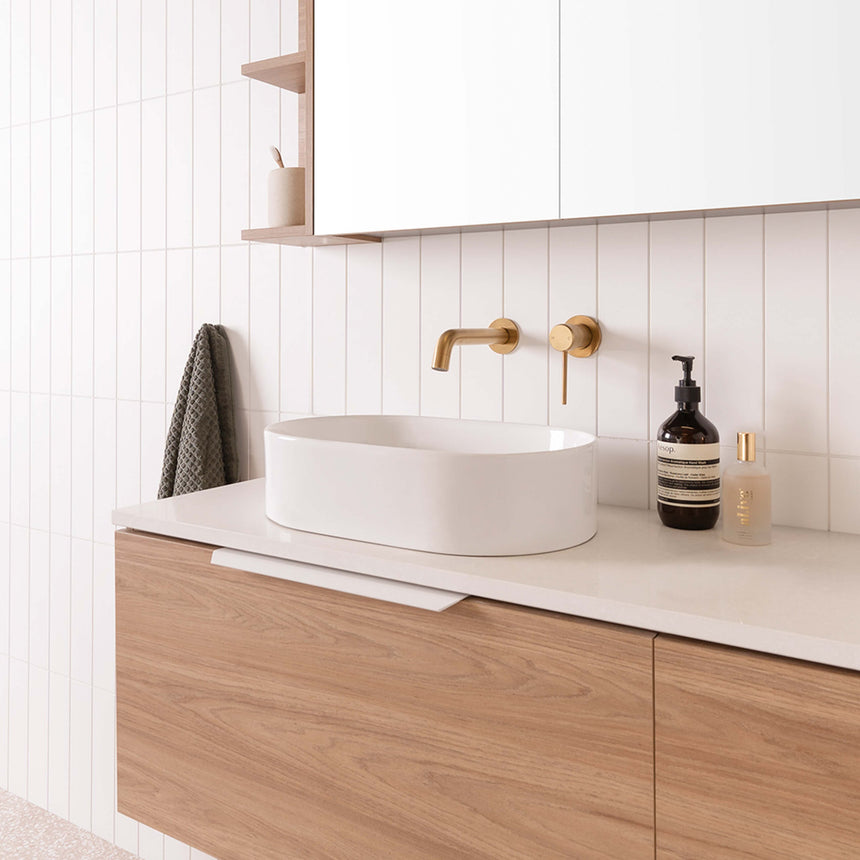 ADP Patty Above Counter Basin Gloss white Bathroom Basin ADP