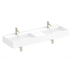 ADP Teorema Wall Basin 1400 Double without Tap Hole