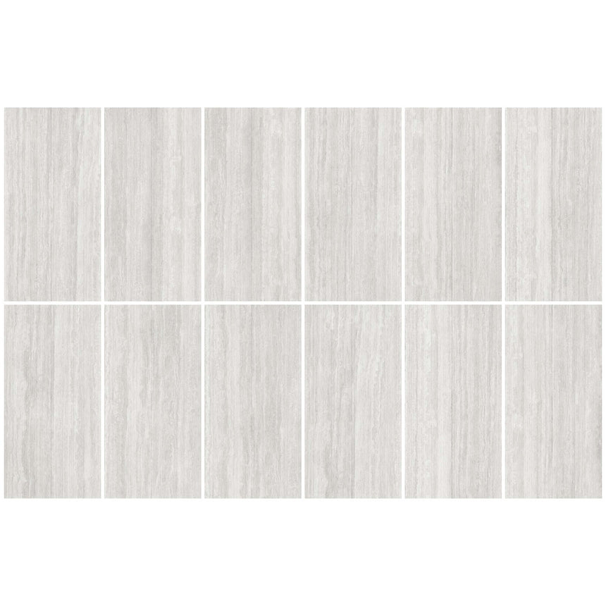 Vatican Vein Cut 1200x600 Linear Silver Travertine Look Tiles Tilemall