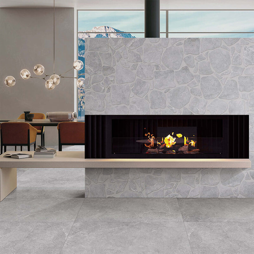 Enzo Crazy Pave Surface Tec Cinder Stone Look Tiles Tilemall