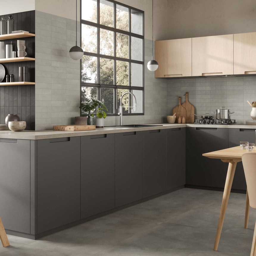 Miniature Cera 60x240 Matt Grigio Cenere Subway Tilemall