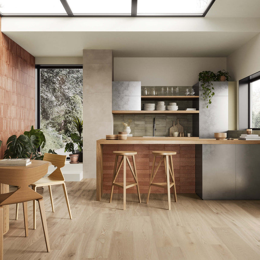 Miniature Fornace 60x240 Matt Rosso Mattone Subway Tilemall