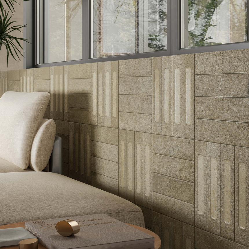 Miniature Fornace Formella 60x240 Matt Verde Muschio Subway Tilemall