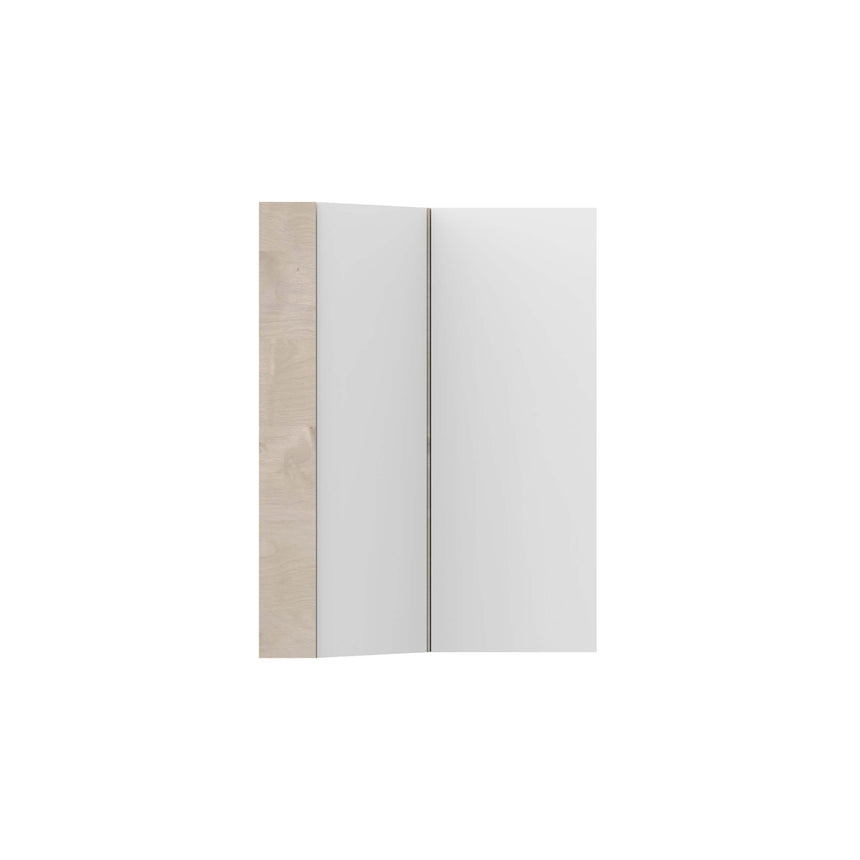 ADP Glacier Lite Offset Corner Shaving Cabinet Shaving Cabinet ADP 600mm 2 Doors