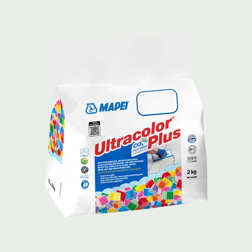 Mapei Grout Ultra Color Plus Alu 103 2Kg Moon White Grout Mapei Default Title