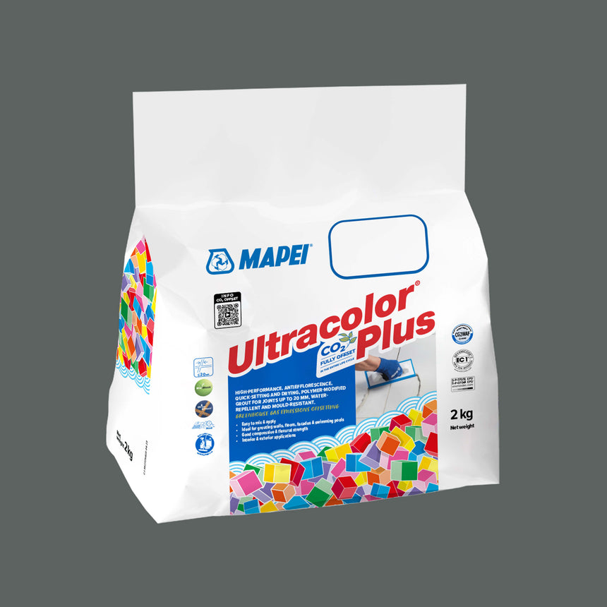 Mapei Grout Ultra Color Plus Alu 174 2Kg Tornado Grout Mapei Default Title