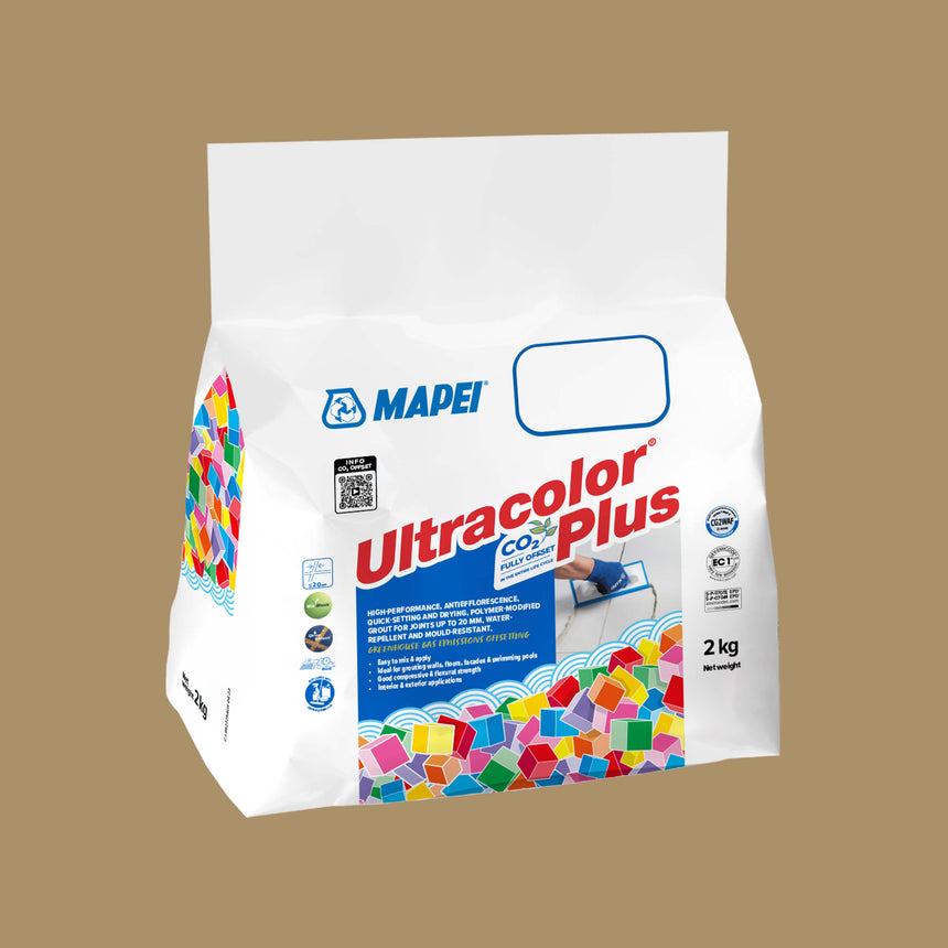 Mapei Grout Ultra Color Plus Alu 188 2Kg Biscuit Grout Mapei Default Title