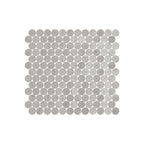 Artemis Mosaic PennyRound 23x23mm Natural Stone Honed New Grey