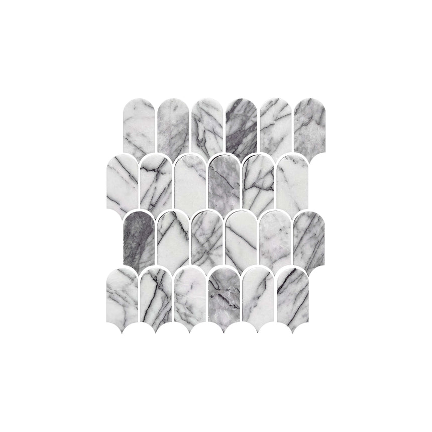 Artemis Feather 50x103 New York Stone Honed Marble Mosaic Tilemall Default Title