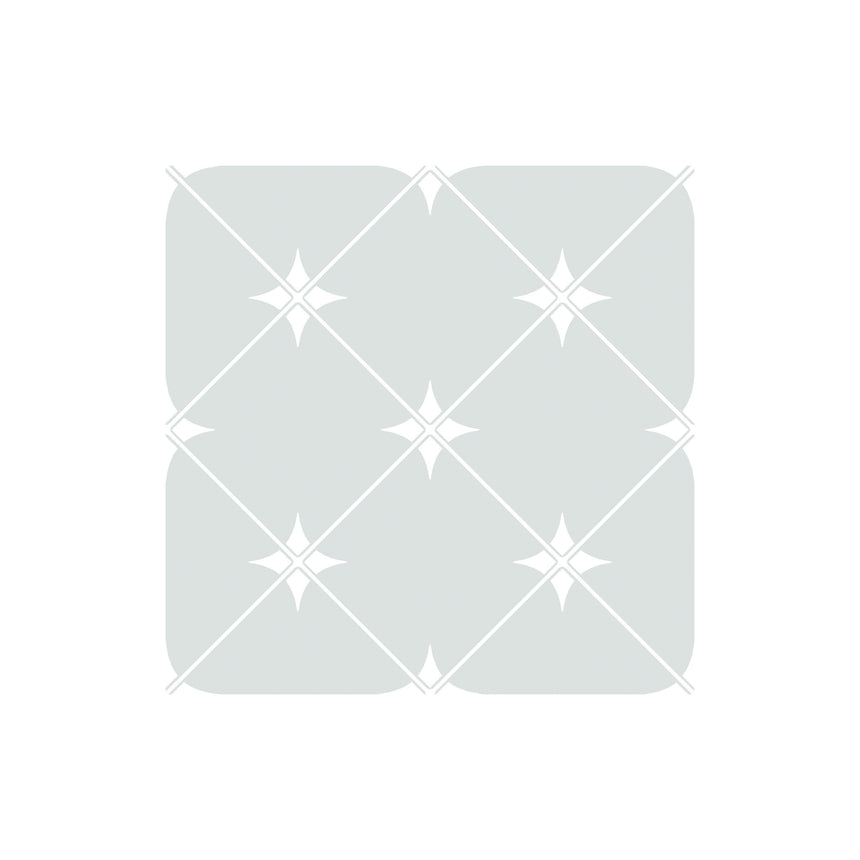 Lyndhurst 300x300 Matt Soft Sage Encaustic Look Tiles Tilemall Default Title