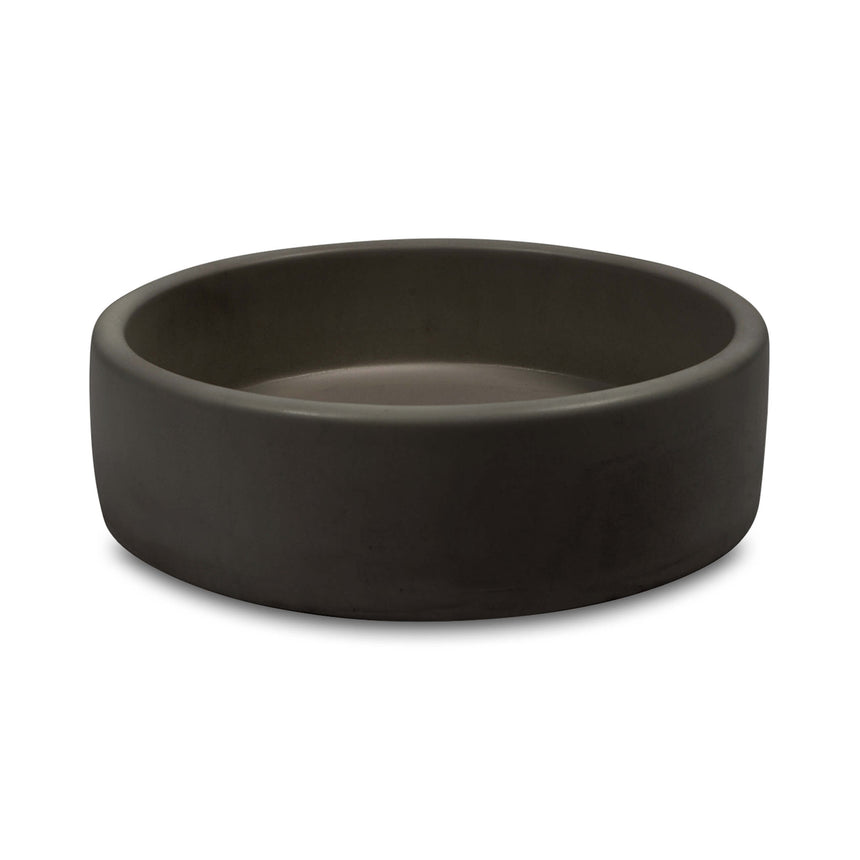 Nood Co Bowl Surface Mount Basin Charcoal Bathroom Basin Nood Co Default Title