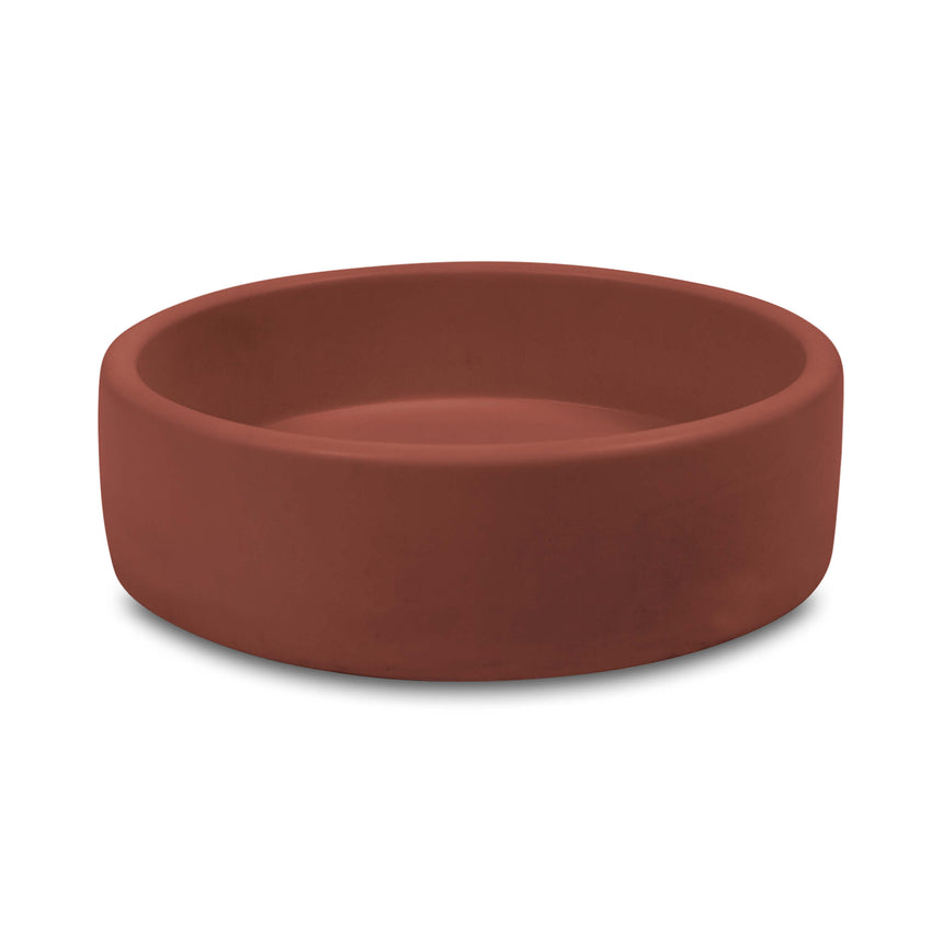 Nood Co Bowl Surface Mount Basin Clay Bathroom Basin Nood Co Default Title