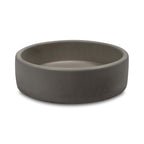 Nood Co Bowl Wall Hung Basin Mid Tone Grey