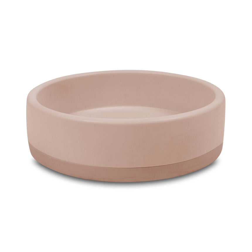 Nood Co Bowl Two Tone Surface Mount Basin Blush Pink Bathroom Basin Nood Co Default Title