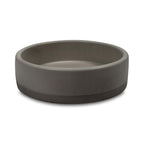 Nood Co Bowl Two Tone Surface Mount Basin Mid Tone Grey