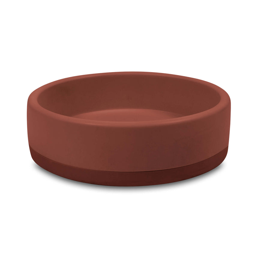 Nood Co Bowl Two Tone Wall Hung Basin Clay Bathroom Basin Nood Co Default Title
