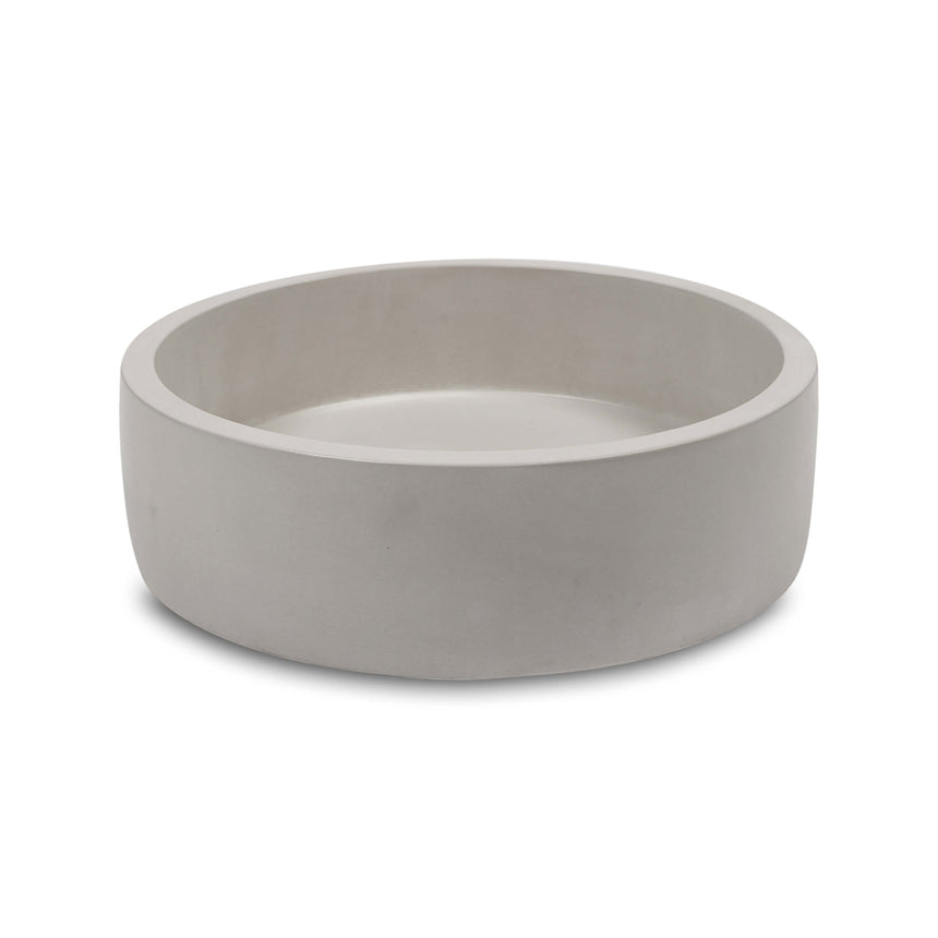 Nood Co Hoop Surface Mount Basin Sky Grey Bathroom Basin Nood Co Default Title