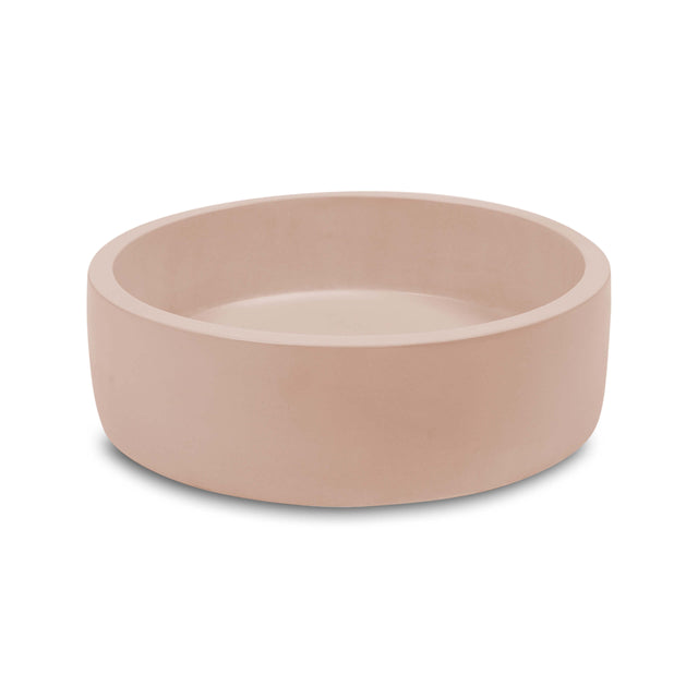 Nood Co Hoop Wall Hung Basin Blush Pink Bathroom Basin Nood Co Default Title