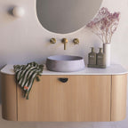 Nood Co Mill Wall Hung Basin Lilac