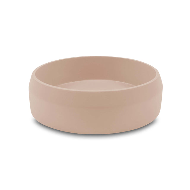 Nood Co Prism Circle Surface Mount Basin Blush Pink Bathroom Basin Nood Co Default Title
