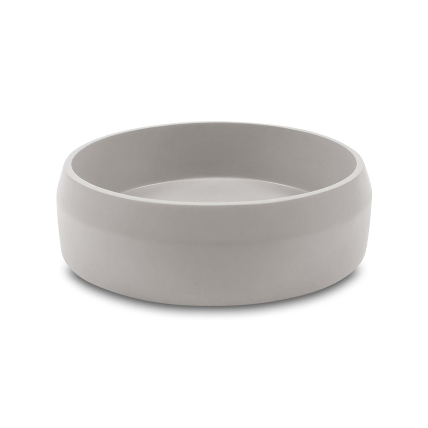 Nood Co Prism Circle Surface Mount Basin Sky Grey Bathroom Basin Nood Co Default Title