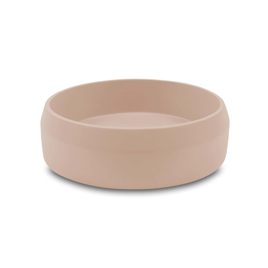 Nood Co Prism Circle Wall Hung Basin Blush Pink Bathroom Basin Nood Co Default Title