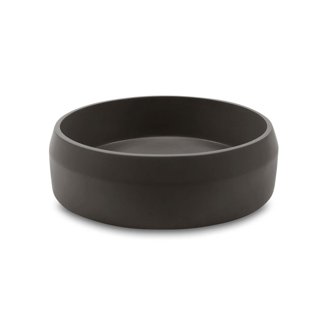 Nood Co Prism Circle Wall Hung Basin Charcoal Bathroom Basin Nood Co Default Title