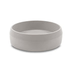 Nood Co Prism Circle Wall Hung Basin Sky Grey