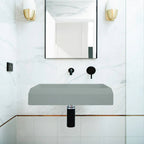 Nood Co Prism Rectangle Wall Hung Basin Rowboat