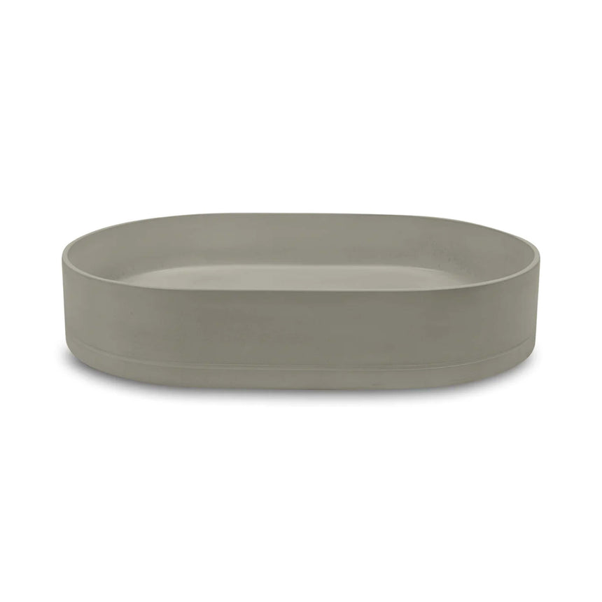 Nood Co Pill Surface Mount Basin Olive Bathroom Basin Nood Co Default Title