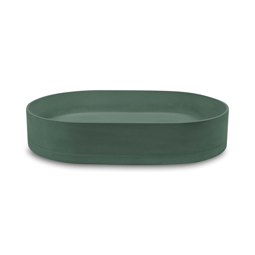 Nood Co Pill Surface Mount Basin Teal Bathroom Basin Nood Co Default Title