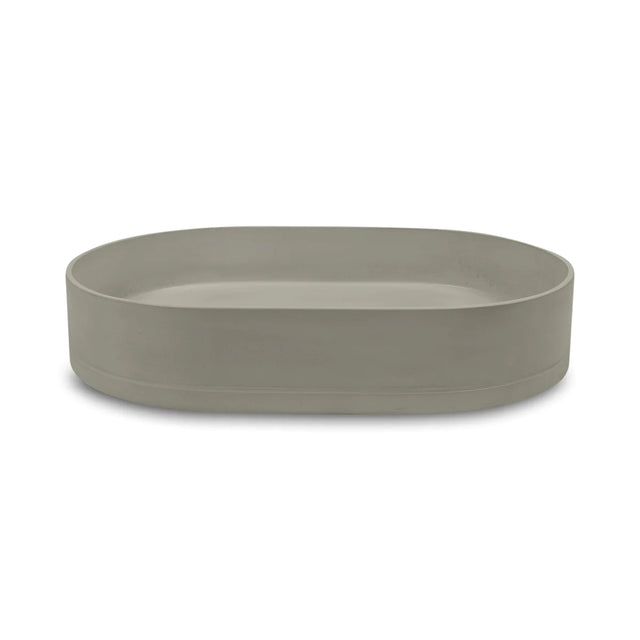Nood Co Pill Wall Hung Basin Olive Bathroom Basin Nood Co