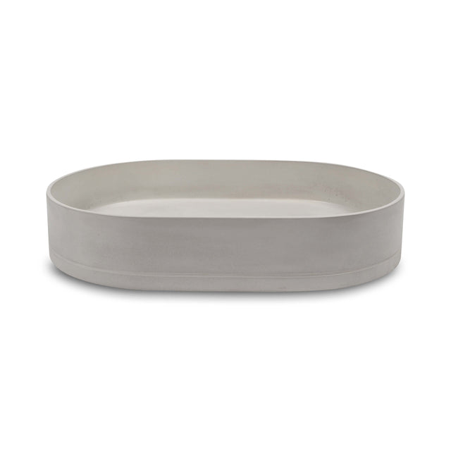 Nood Co Pill Wall Hung Basin Sky Grey Bathroom Basin Nood Co Default Title