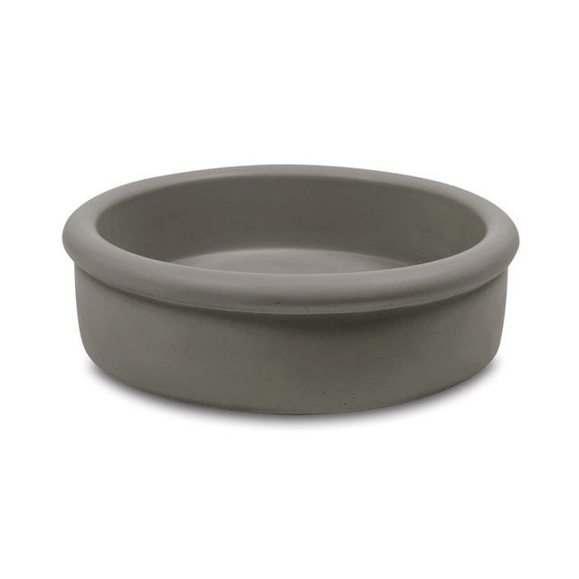 Nood Co Tubb Wall Hung Basin Mid Tone Grey Bathroom Basin Nood Co Default Title
