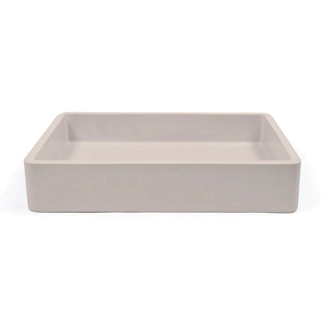 Nood Co Vesl Rectangle Surface Mount Basin Nood Bathroom Basin Nood Co Default Title