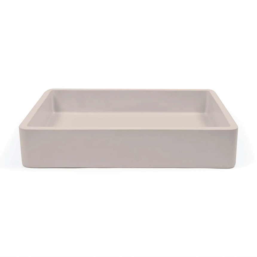 Nood Co Vesl Rectangle Surface Mount Basin Nood Bathroom Basin Nood Co Default Title