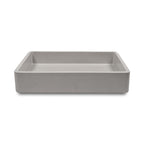 Nood Co Vesl Rectangle Surface Mount Basin Sky Grey