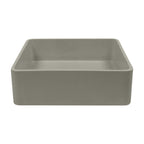 Nood Co Vesl Square Surface Mount Basin Olive